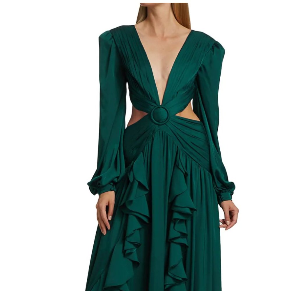 Patbo Plunge Cutout Maxi Dress